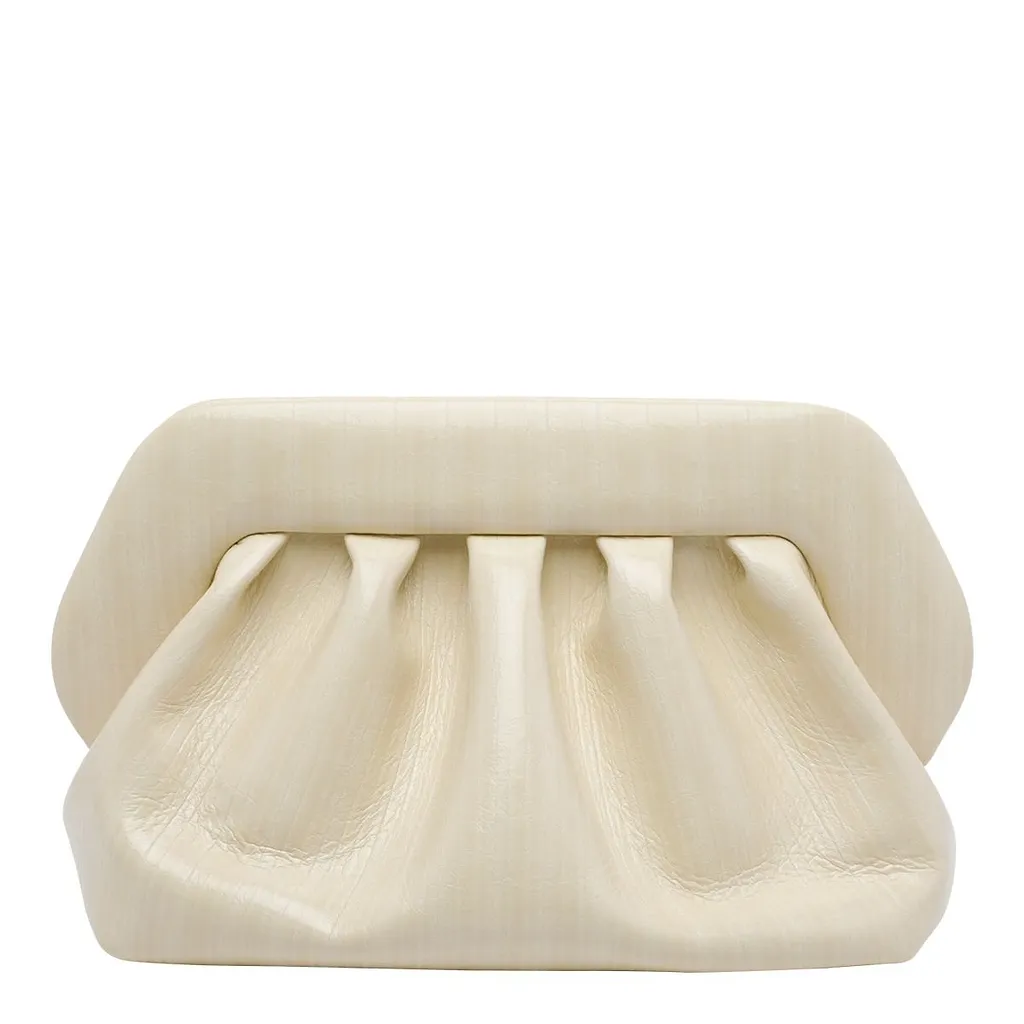 Themoirè Ruched Handbag