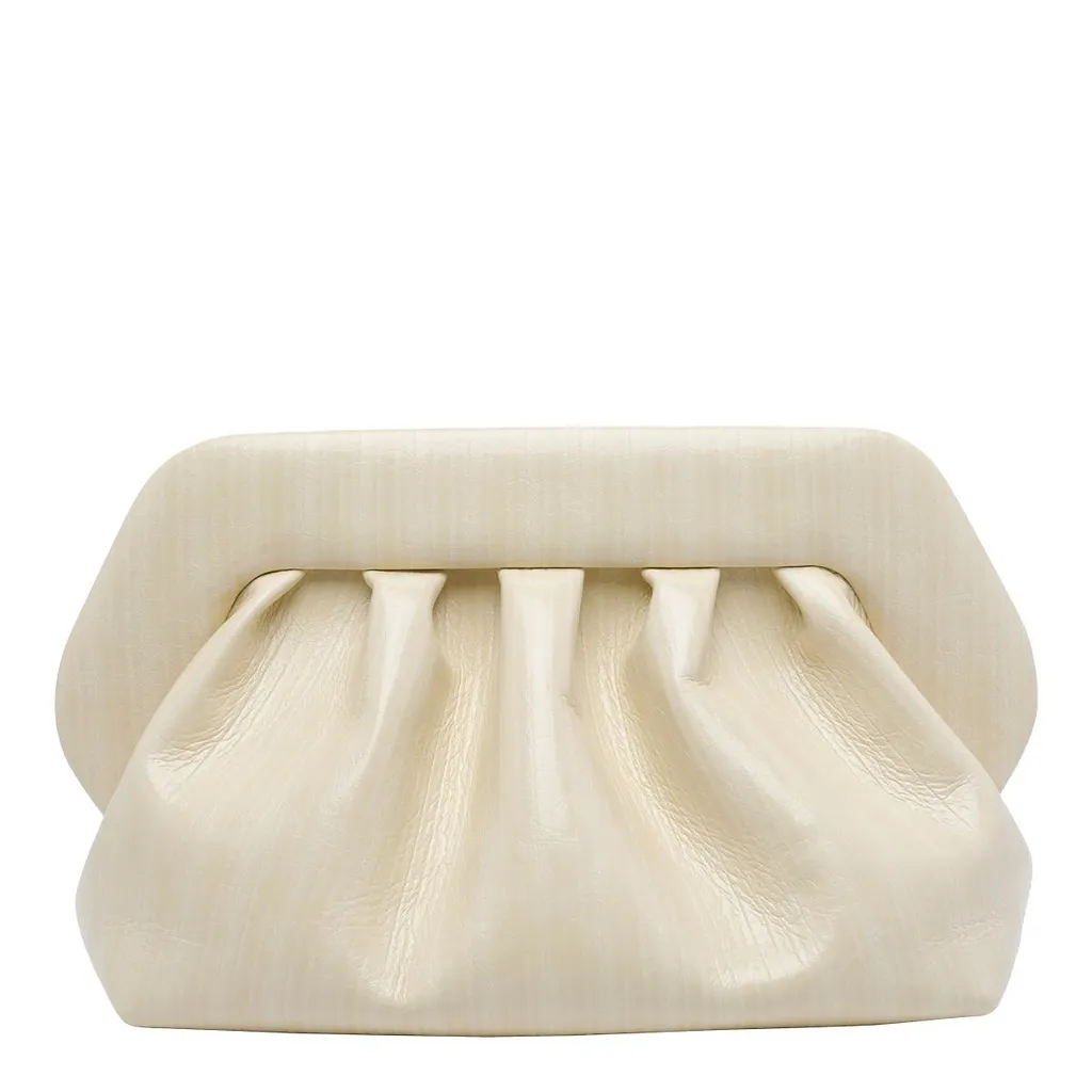Themoirè Ruched Handbag