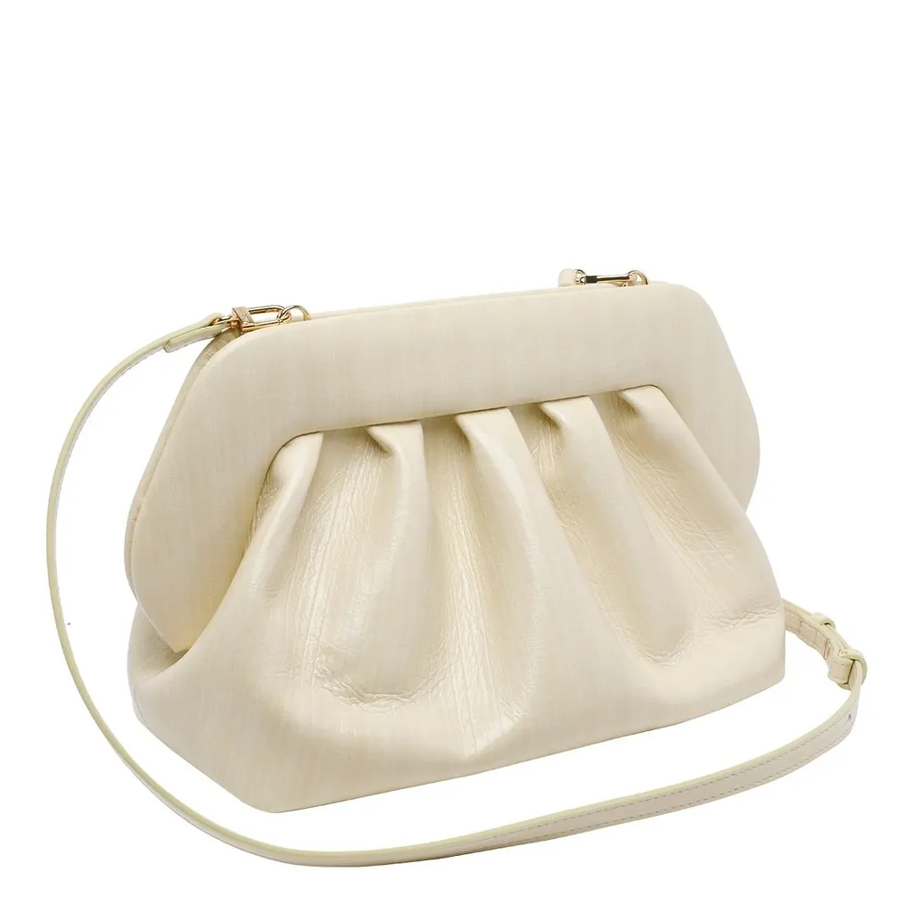 Themoirè Ruched Handbag