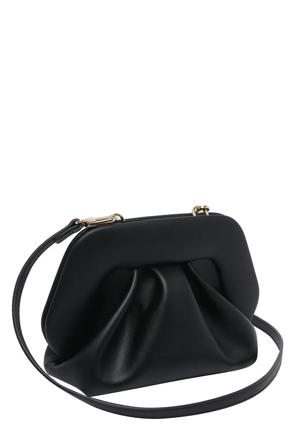 Themoirè Small Bios Gathered Clutch Bag