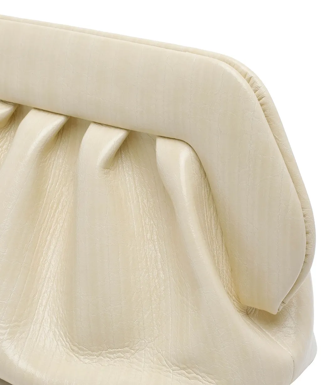 Themoirè Ruched Handbag