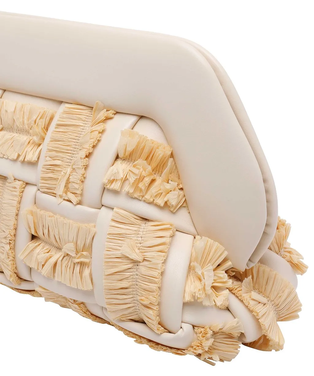 Themoirè Tassel-Detailed Tote Bag