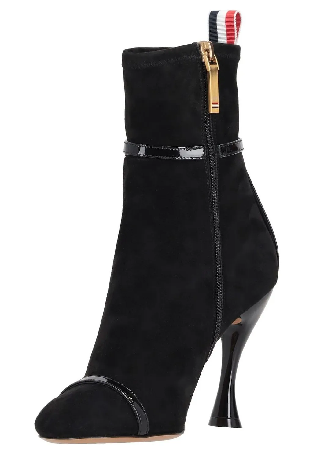 Thom Browne 4-Bar Heeled Ankle Boots