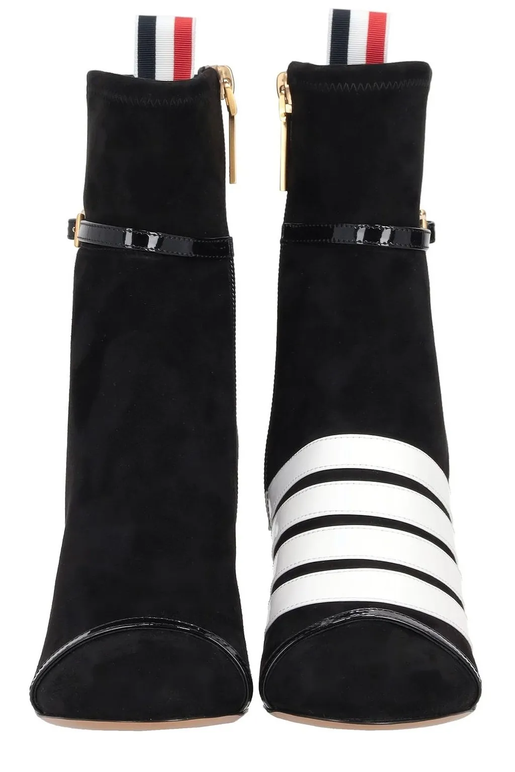 Thom Browne 4-Bar Heeled Ankle Boots