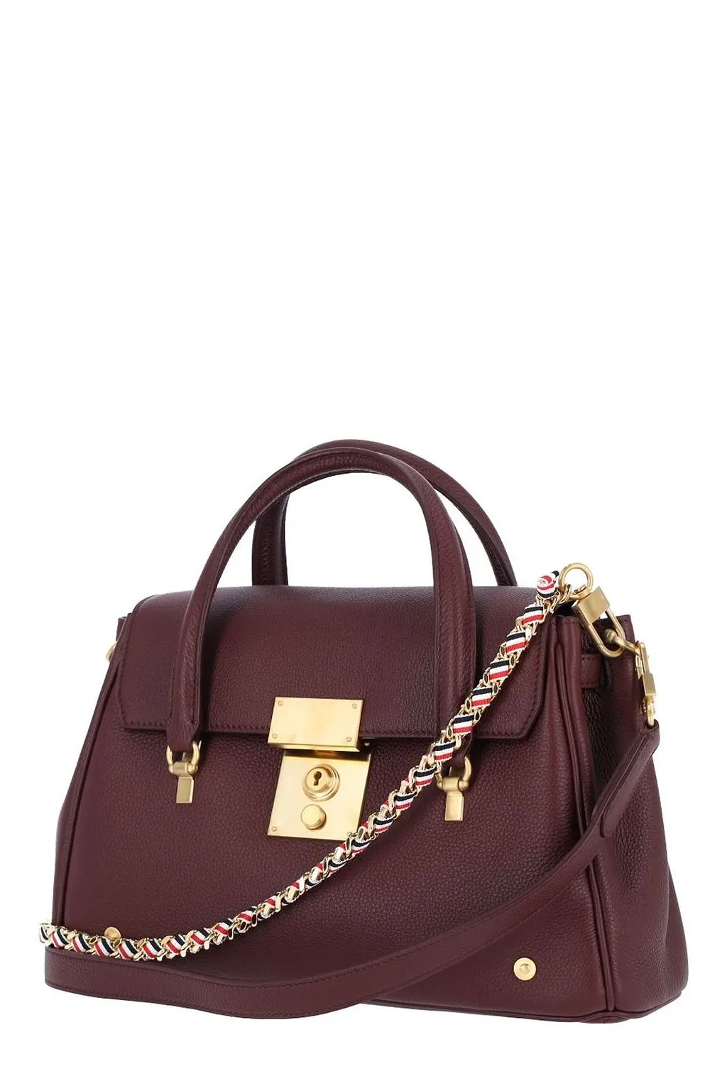 Thom Browne Bolton Small Top Handle Bag