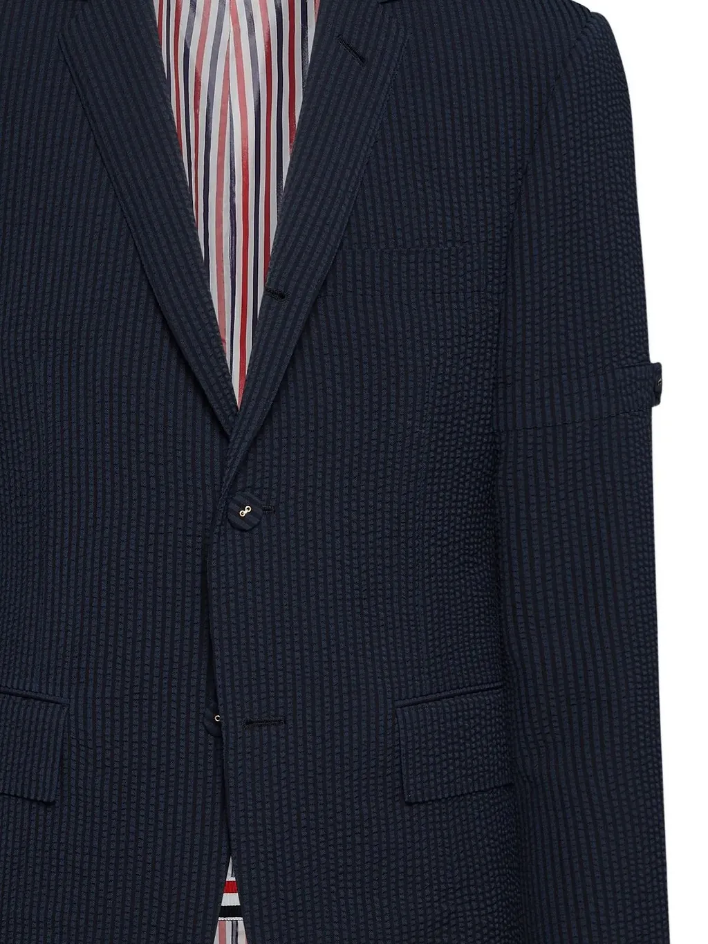 Thom Browne Textured Single-Breasted Blazer
