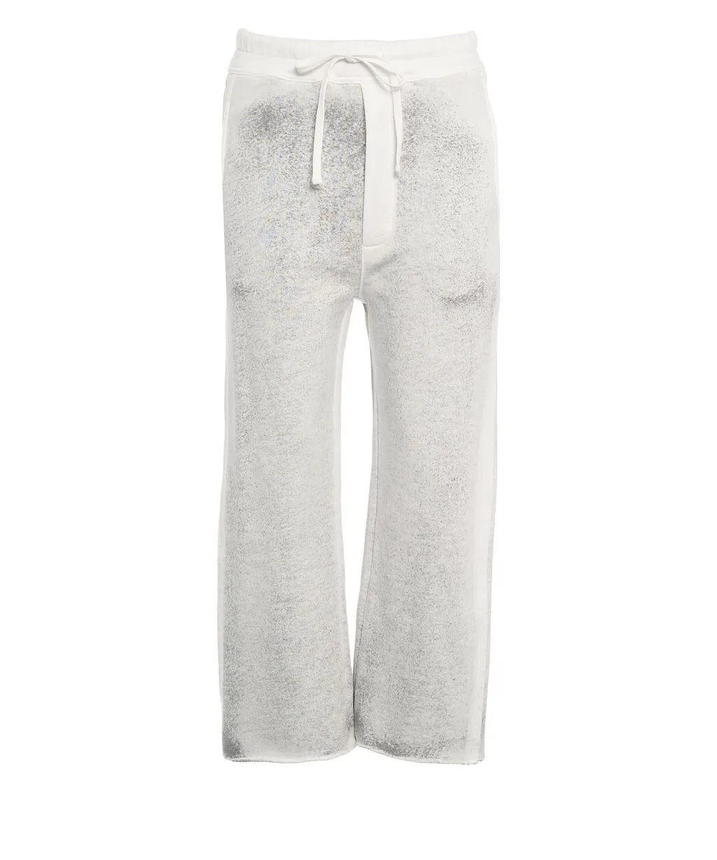 Thom Krom Cropped Sweat Trousers