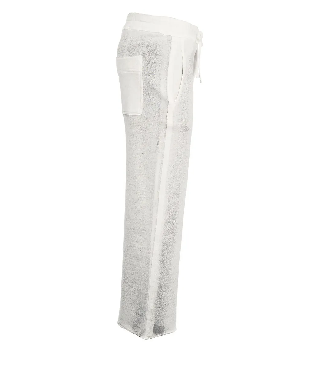 Thom Krom Cropped Sweat Trousers