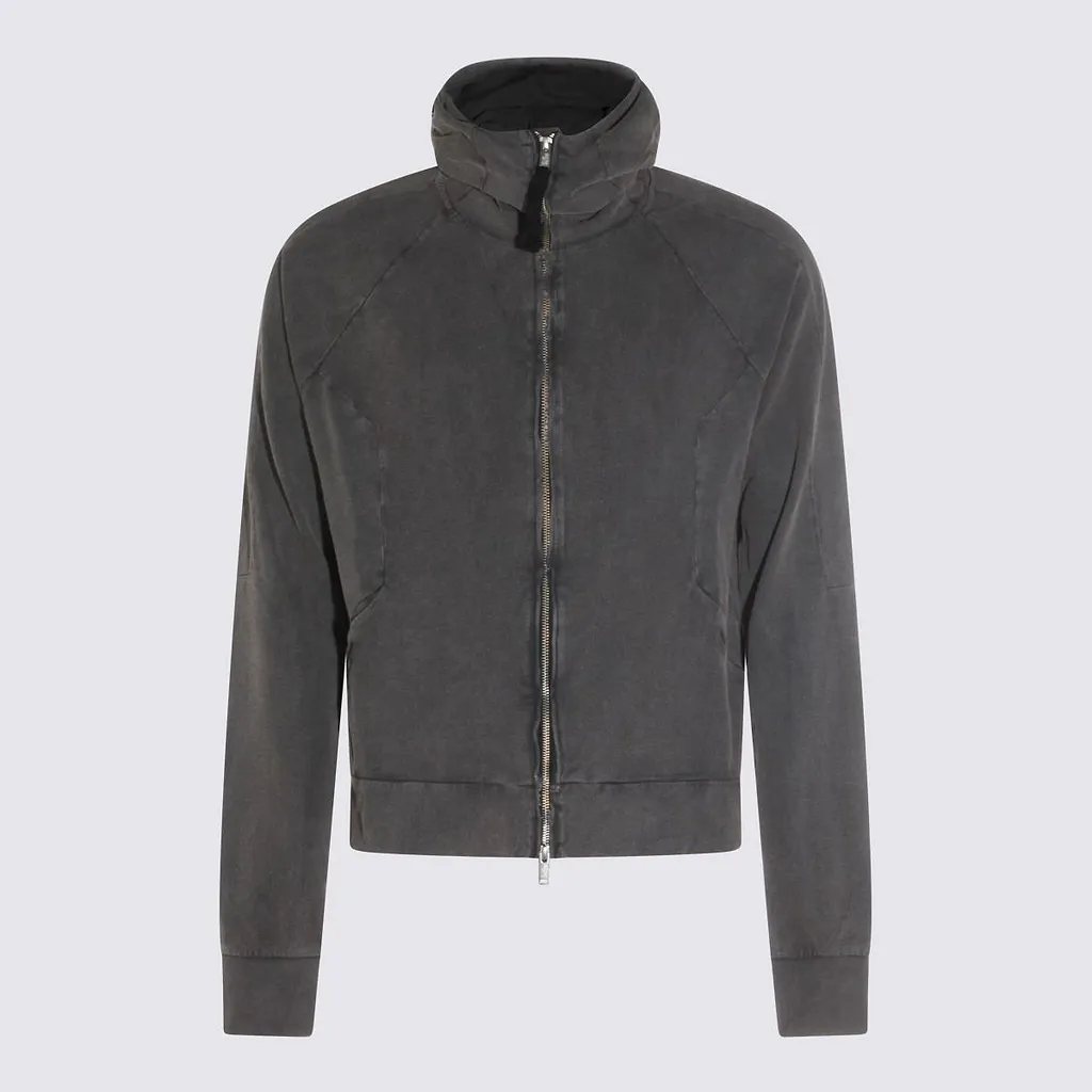 Thom Krom Funnel Neck Zip Knitted Sweater