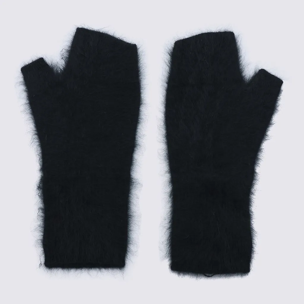 Thom Krom Fuzzy Fingerless Gloves
