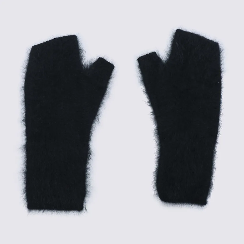 Thom Krom Fuzzy Fingerless Gloves
