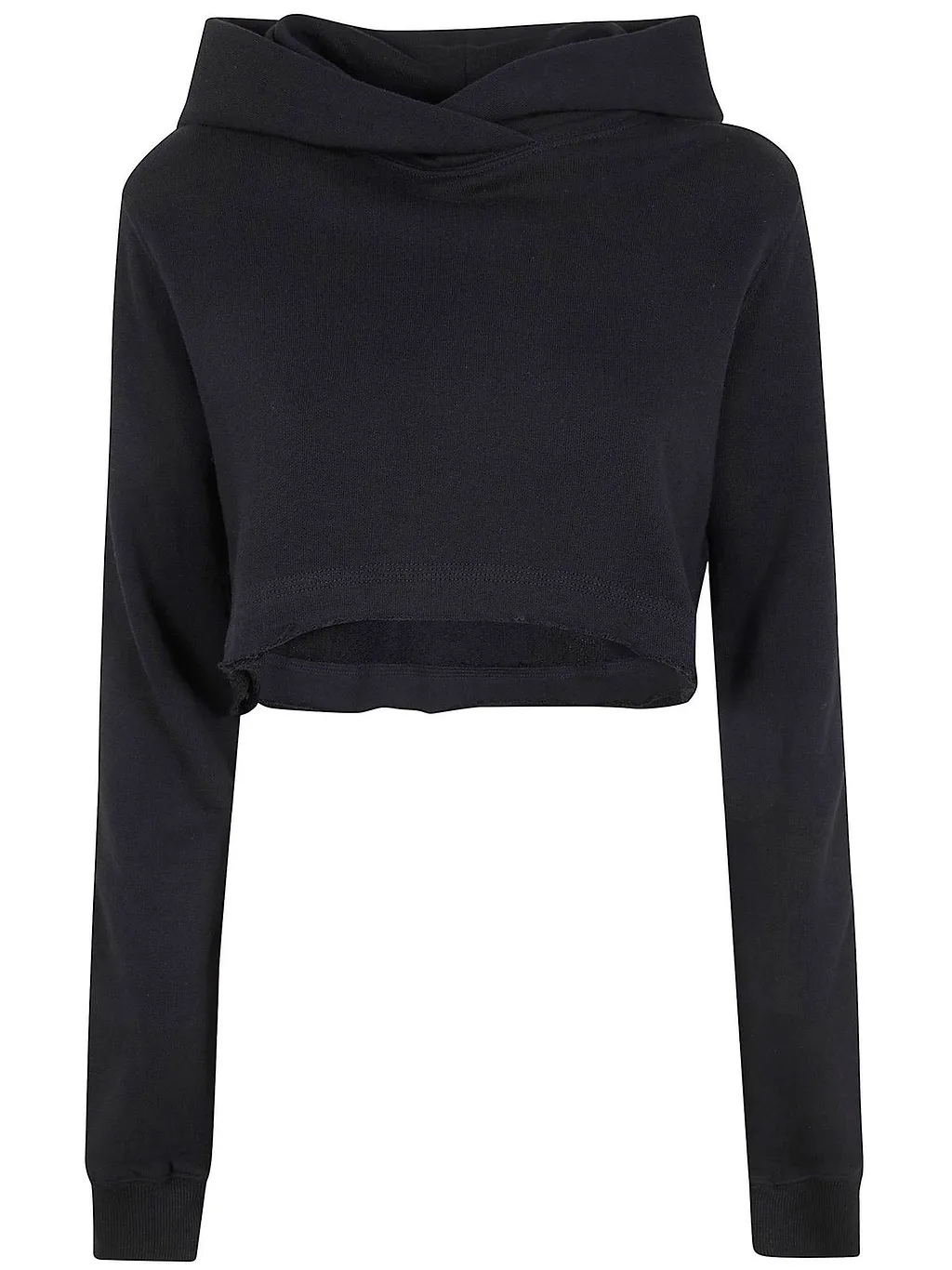 Thom Krom Hooded Copped Sweatshirt