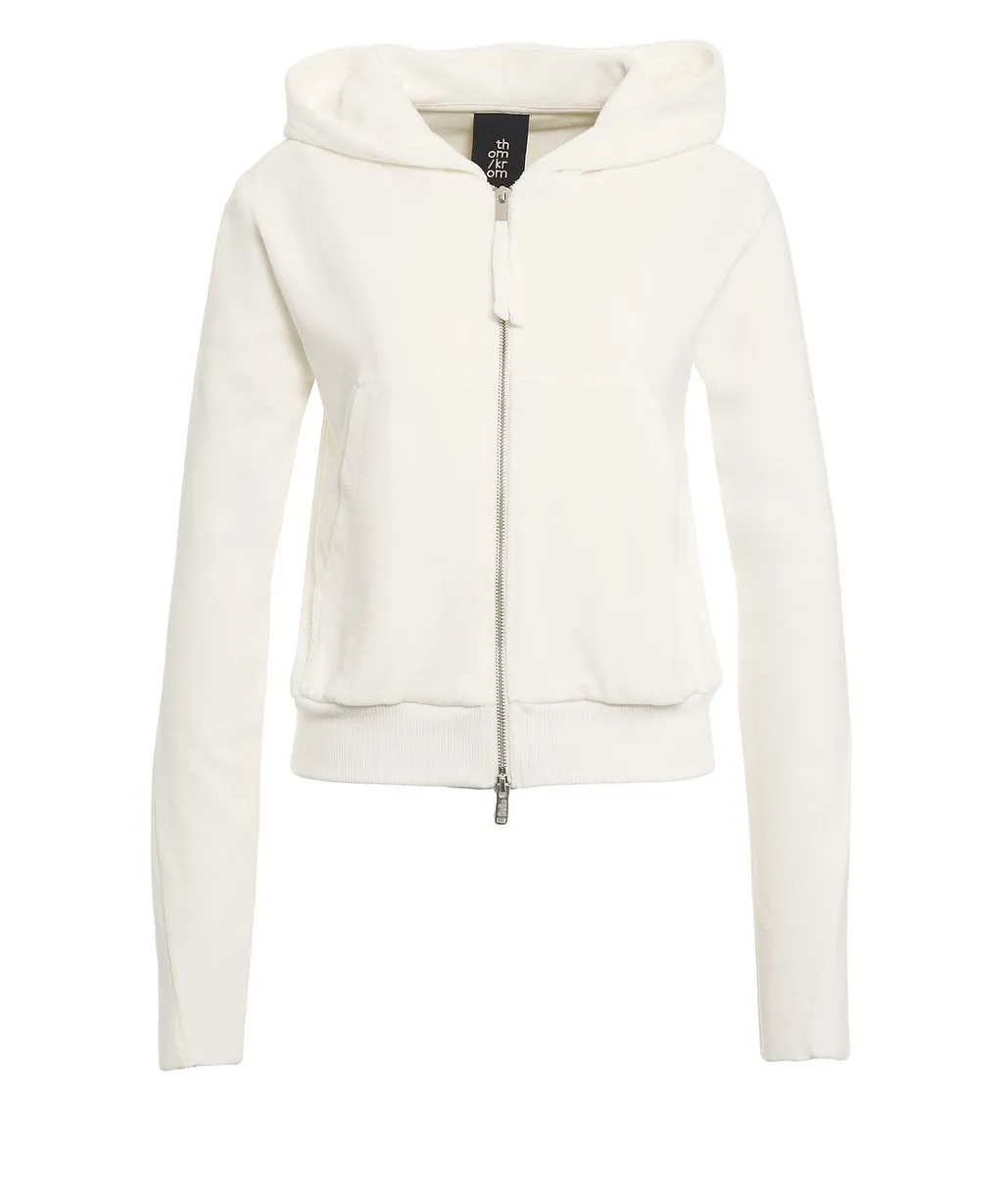 Thom Krom Hooded Terry Sweatjacket