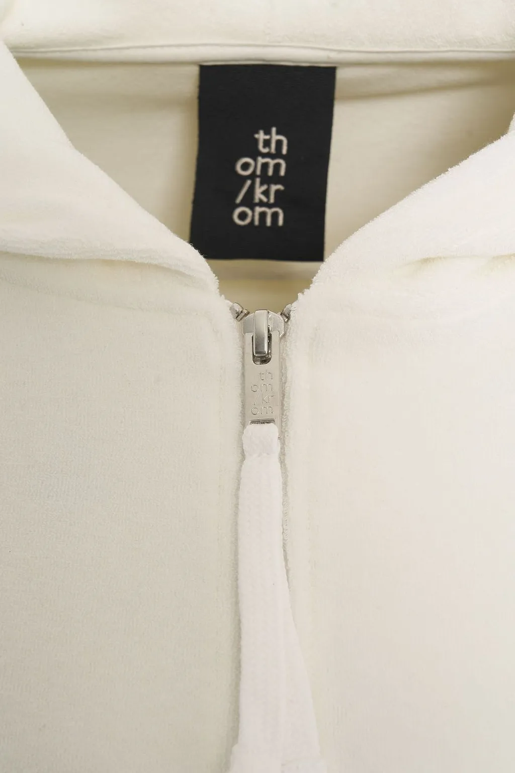 Thom Krom Hooded Terry Sweatjacket