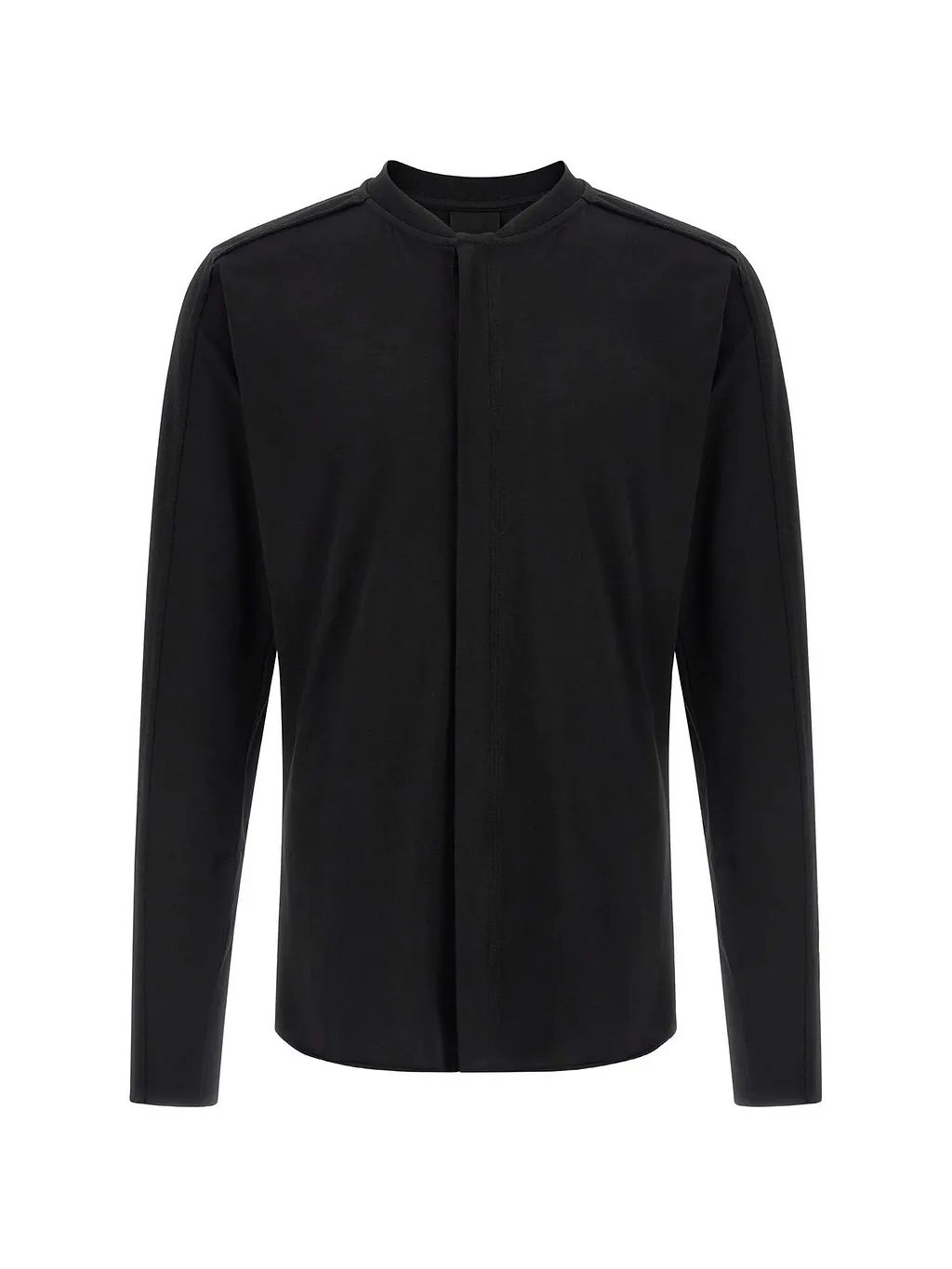 Thom Krom Long Sleeve Stand Collar T-Shirt