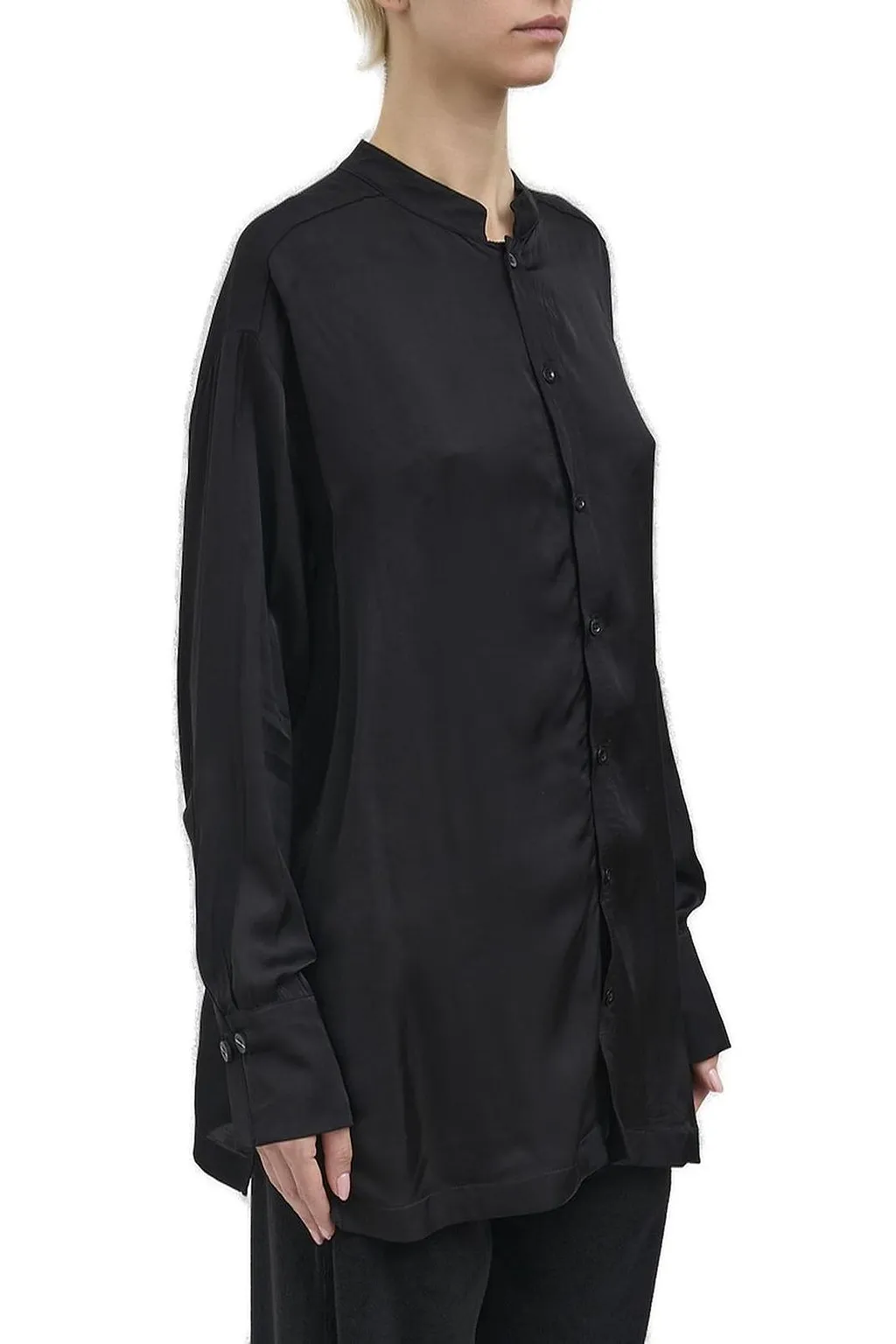 Thom Krom Relaxed Sateen Long Blouse
