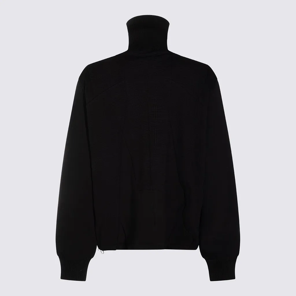 Thom Krom Ribbed Zip-Up Knitted Jacket