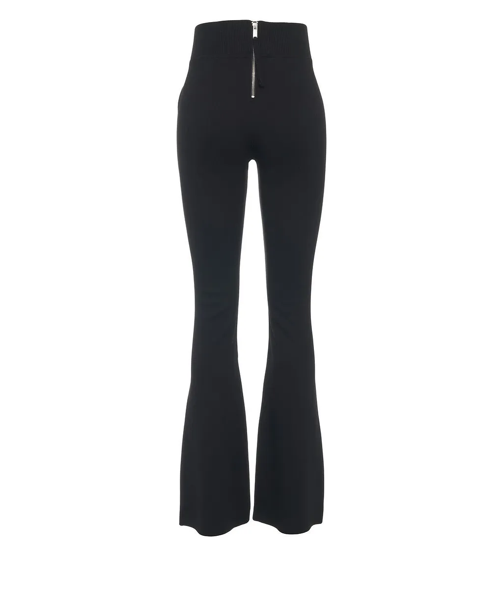 Thom Krom Zipped Flared Leggings
