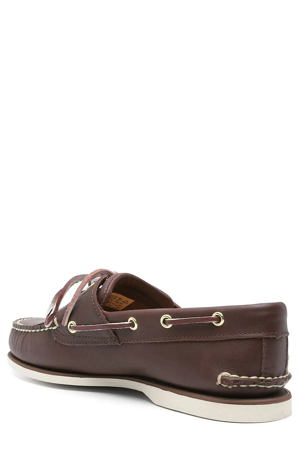 Timberland Classic 2-Eye Logo Debossed Boat Shoes
