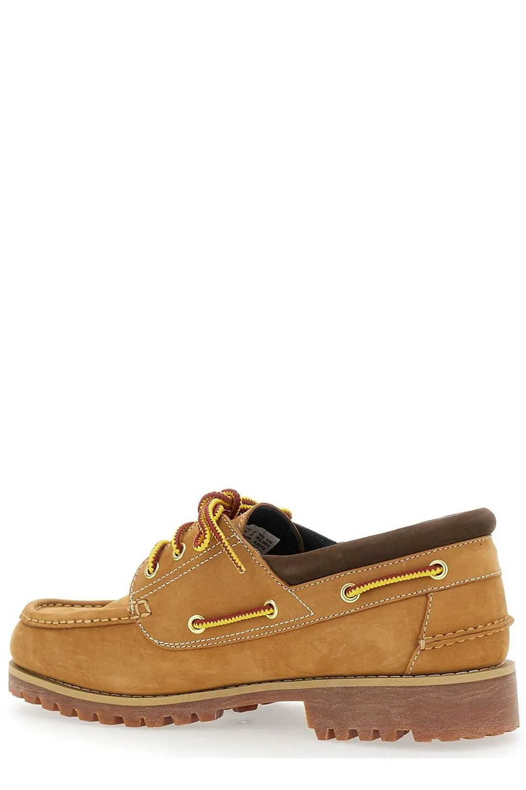 Timberland Contrast-Stitch Lace-Up Loafers