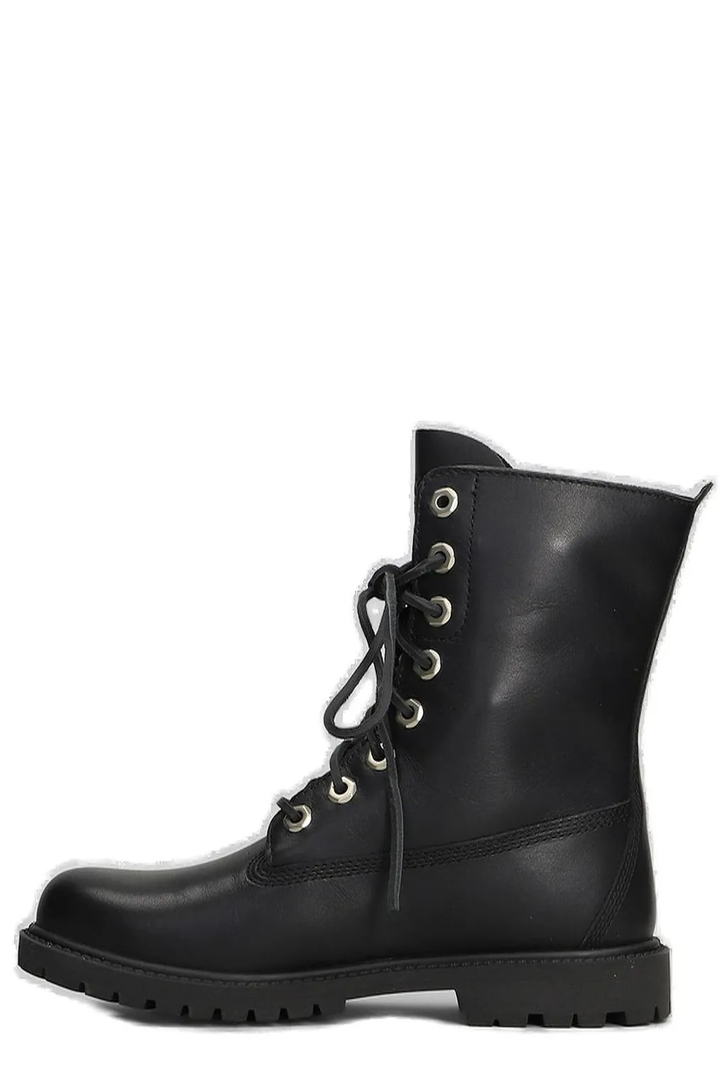 Timberland Lace-Up Biker Boots