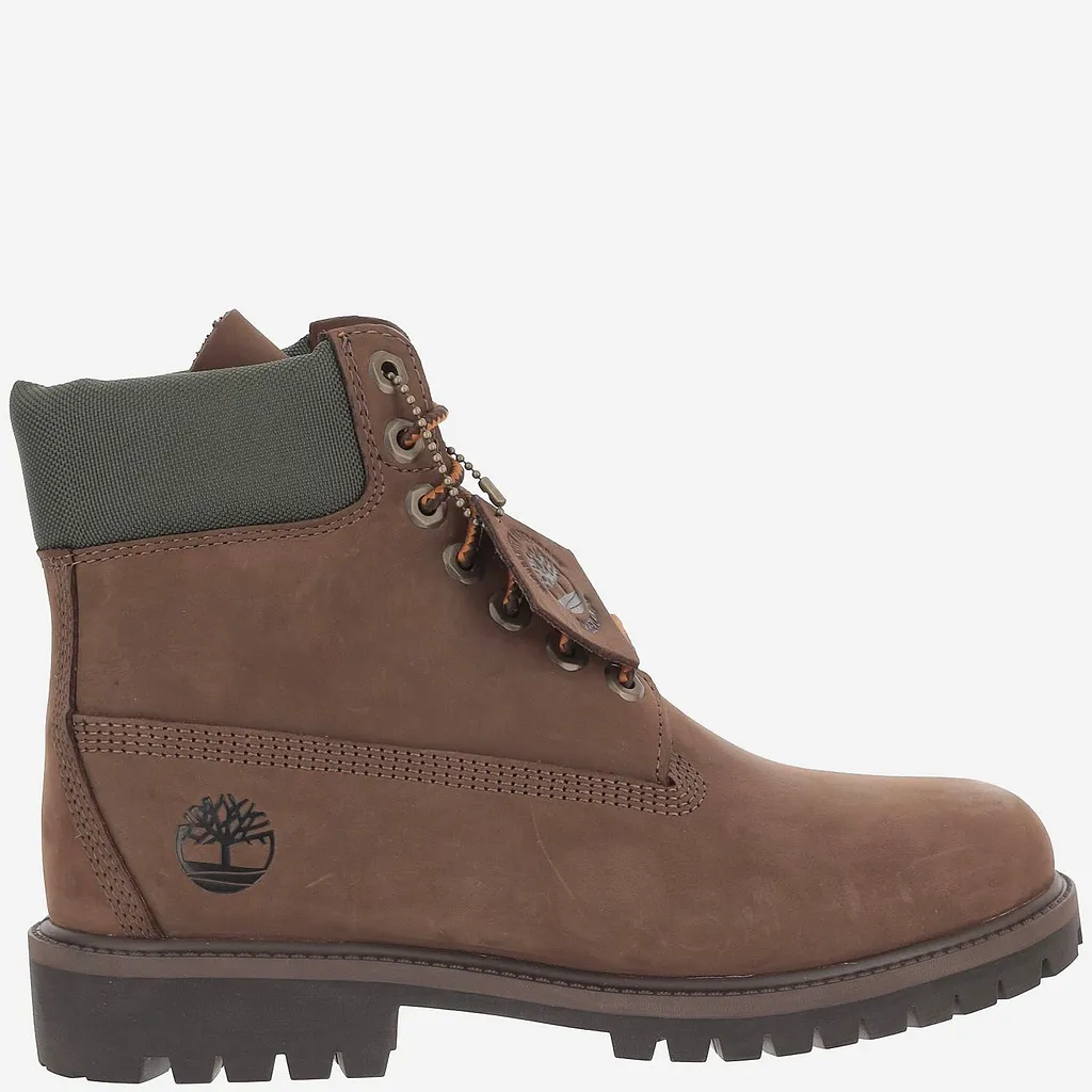 Timberland Padded Collar Lace-Up Boots