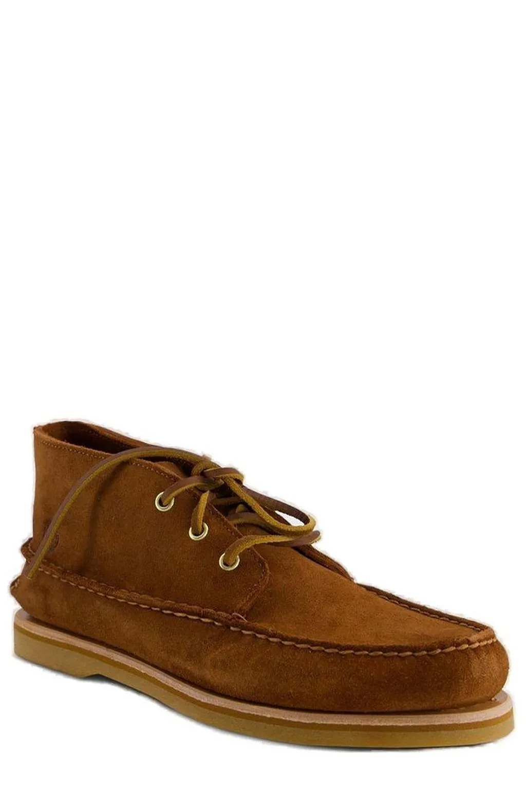 Timberland Round Toe Lace-Up Boots