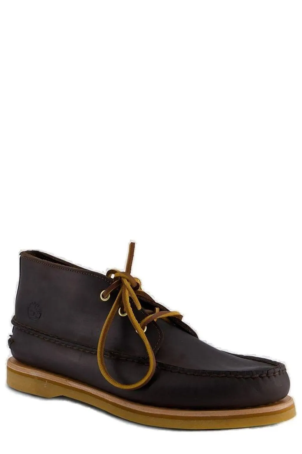 Timberland Round Toe Lace-Up Boots