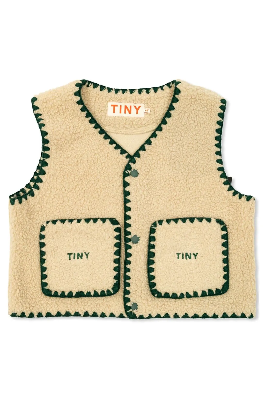 Tinycottons Fleece Vest Jacket