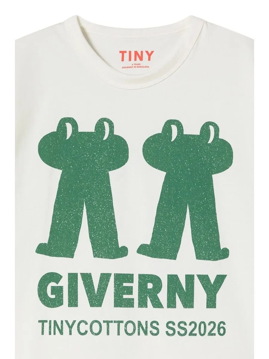 Tinycottons Giverny Frog Print T-Shirts
