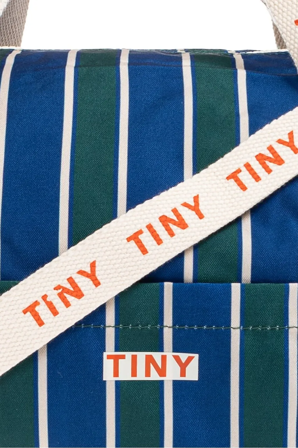 Tinycottons Striped Logo Shoulder Bag