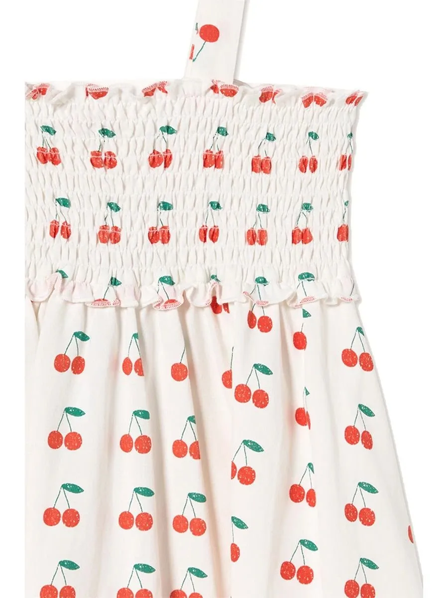 Tinycottons Smocked Cherries Dress