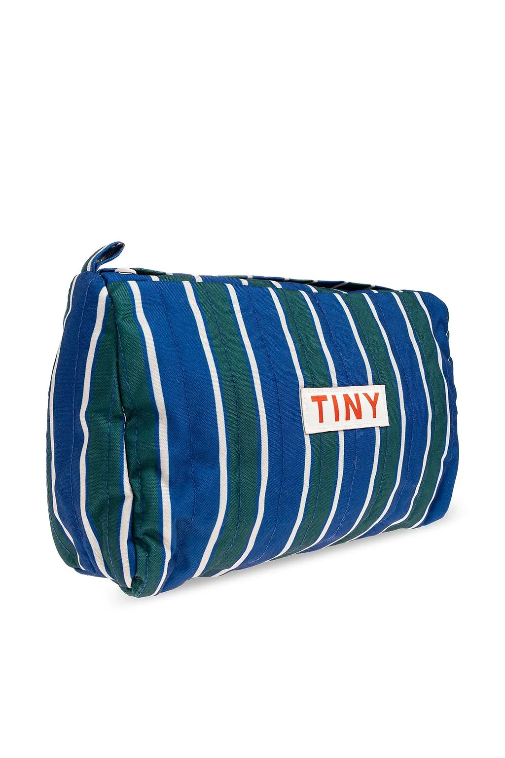 Tinycottons Striped Logo Cosmetic Bag