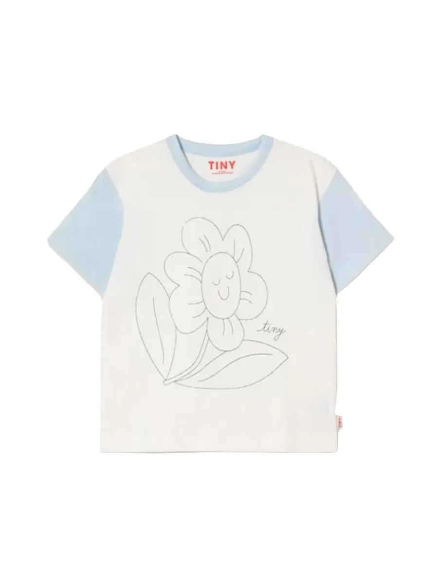 Tinycottons Tiny Flower Print T-Shirt
