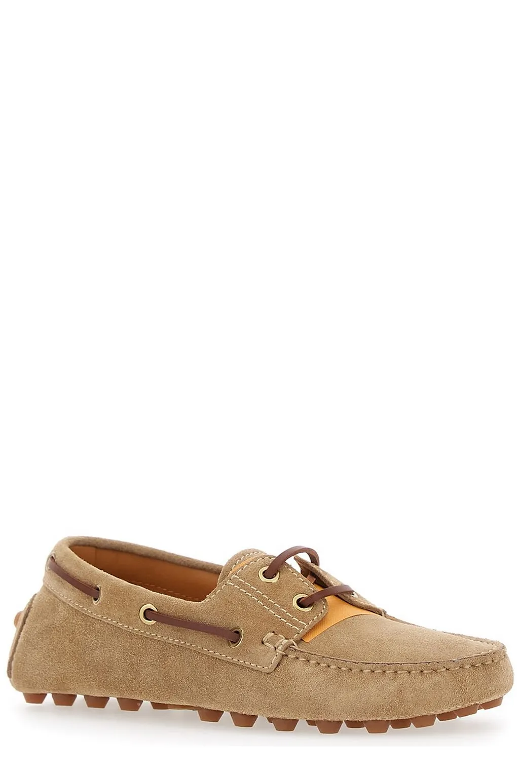 Tod's Boat Gommino Bubble Flat Shoes