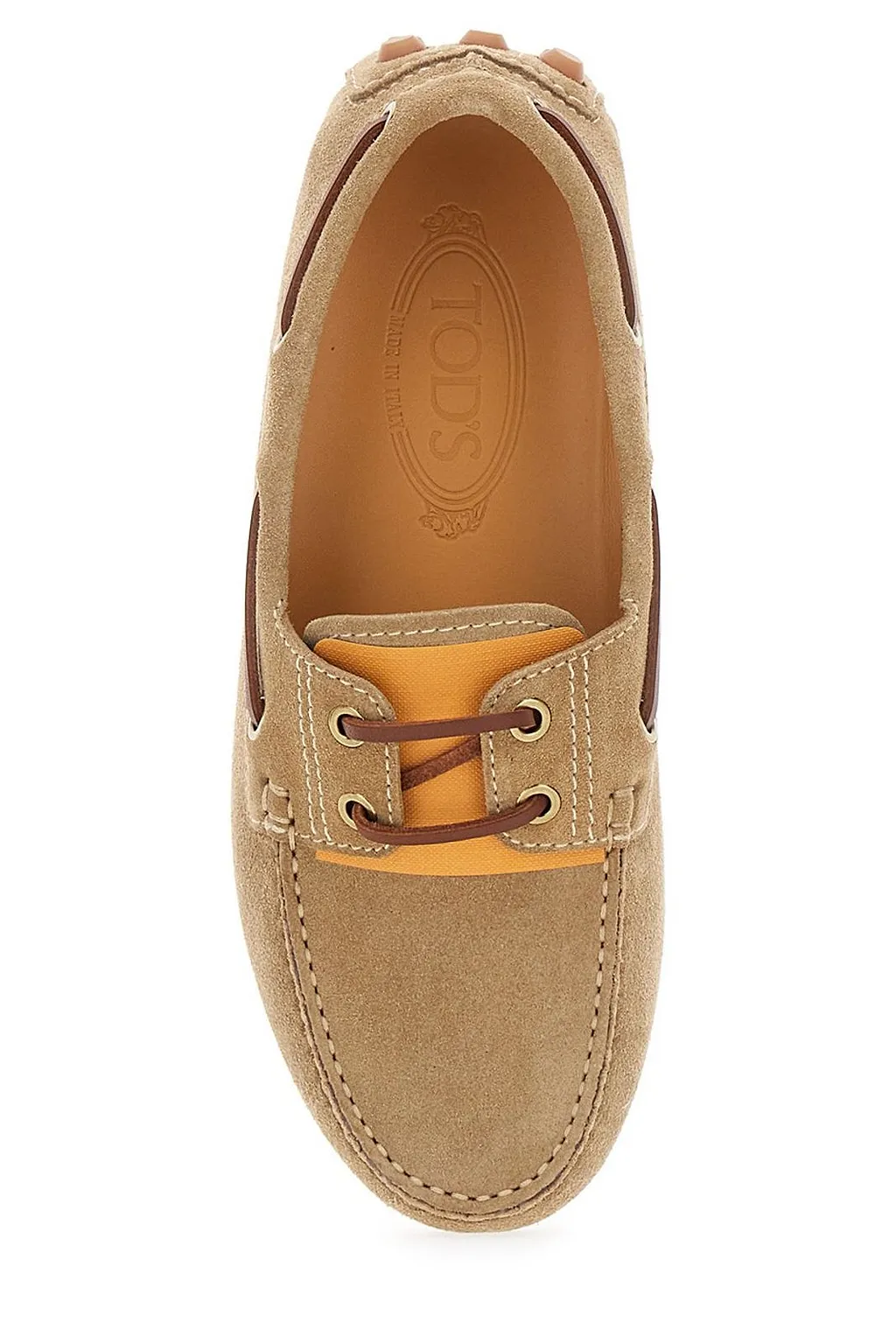 Tod's Boat Gommino Bubble Flat Shoes