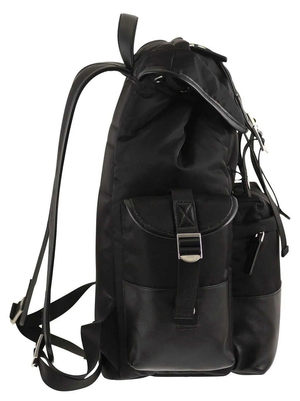 Tod's Logo Patch Buckle-Strap Backpack