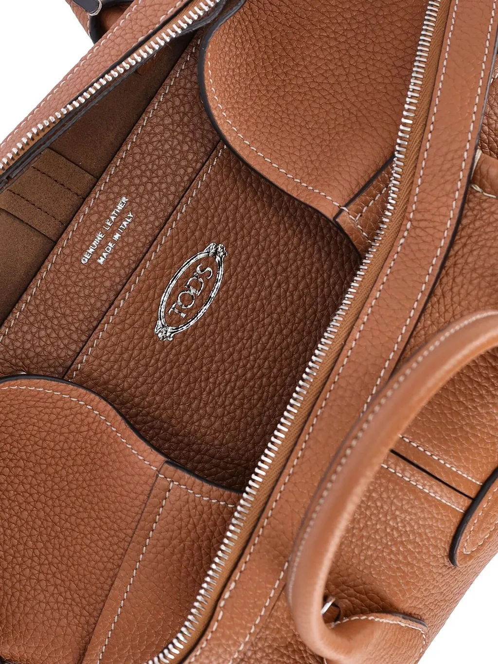 Tod's Logo Patch Luggage Bag