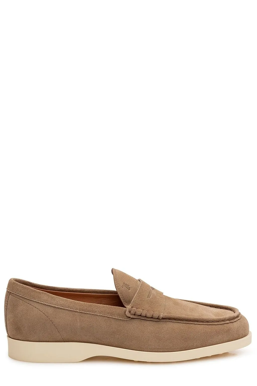 Tod's Topstitching Penny Loafers