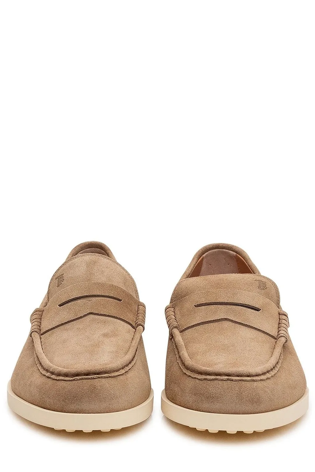 Tod's Topstitching Penny Loafers