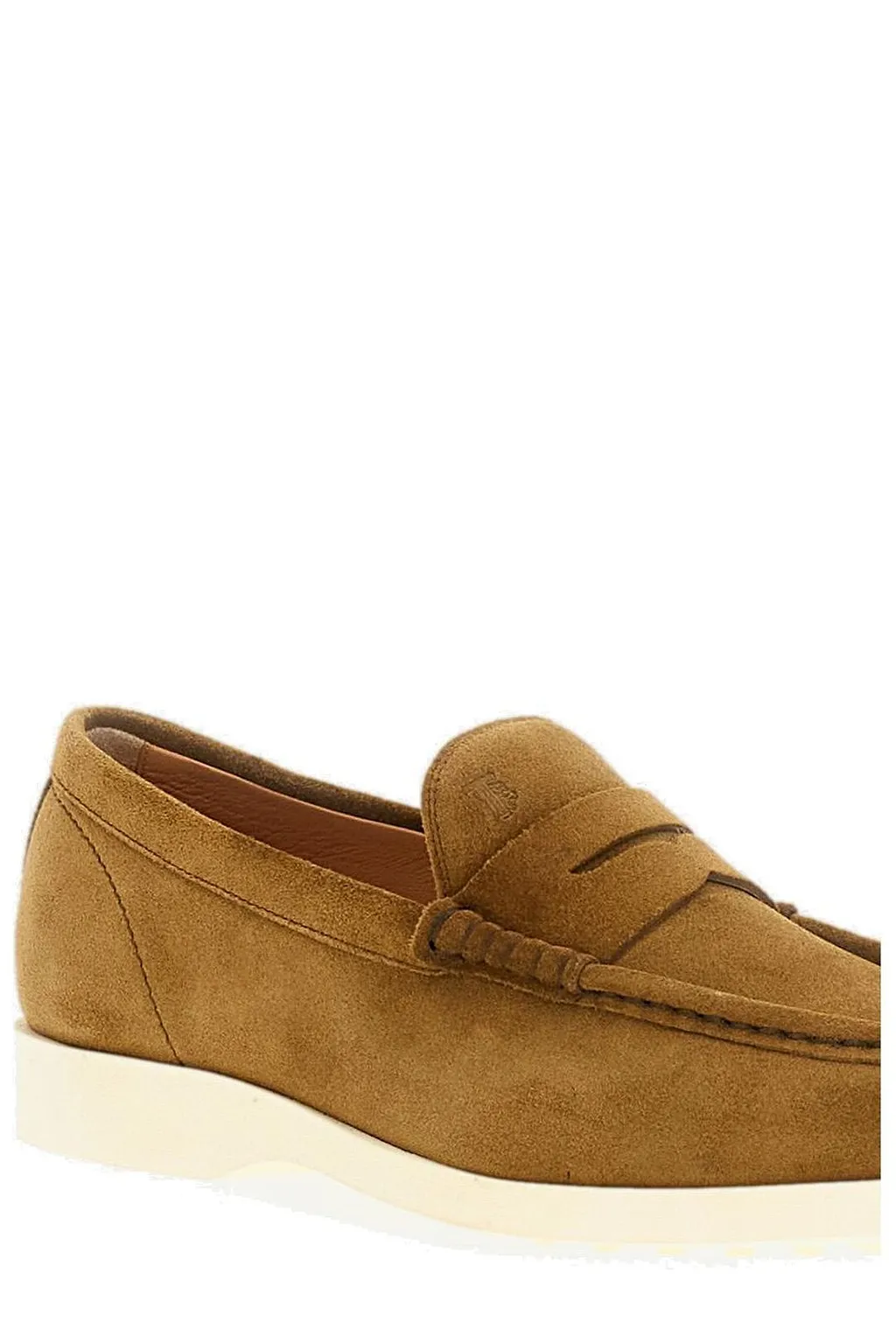 Tod's Topstitching Penny Loafers