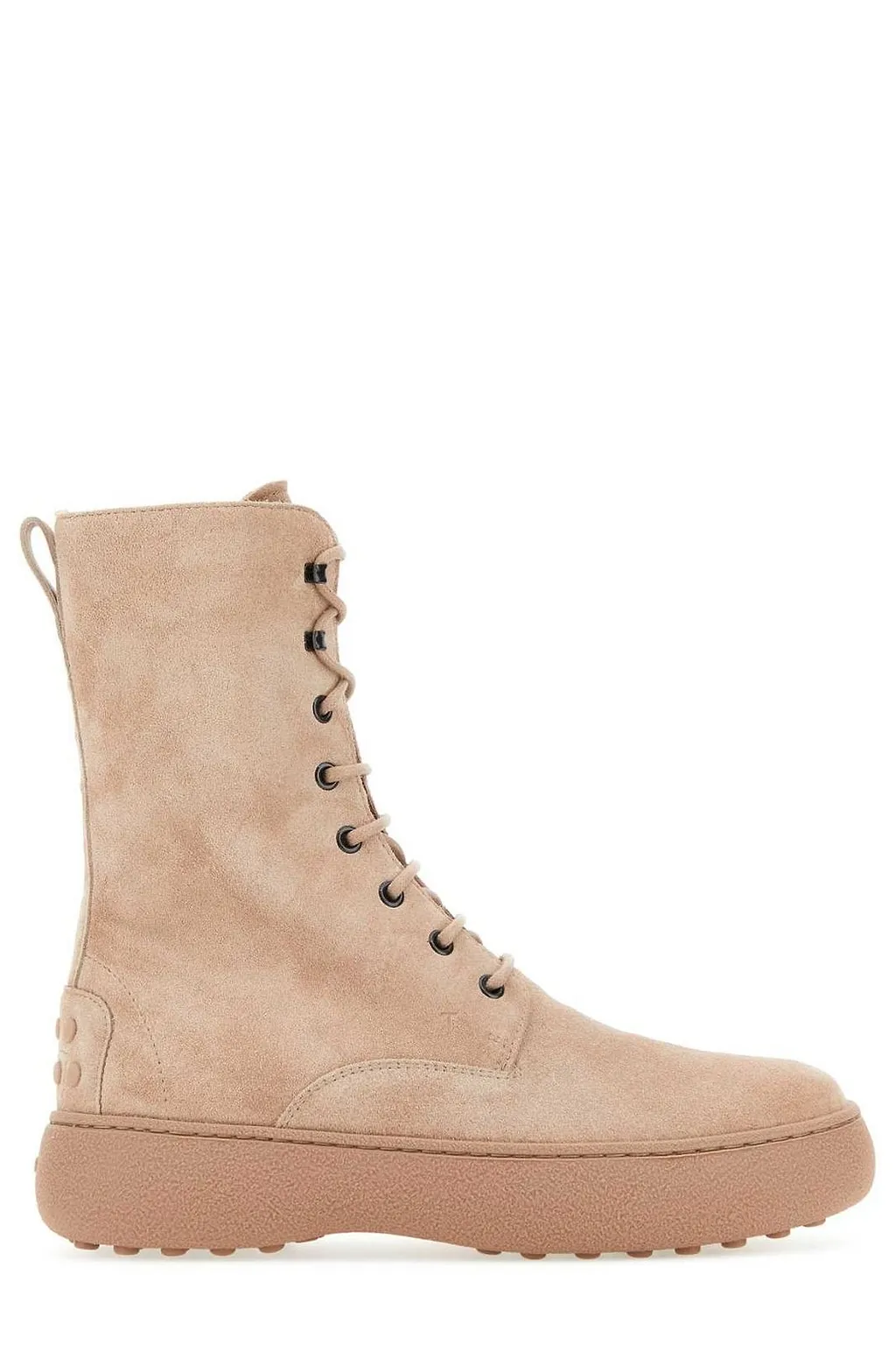 Tod's Wg Round Toe Ankle Boots