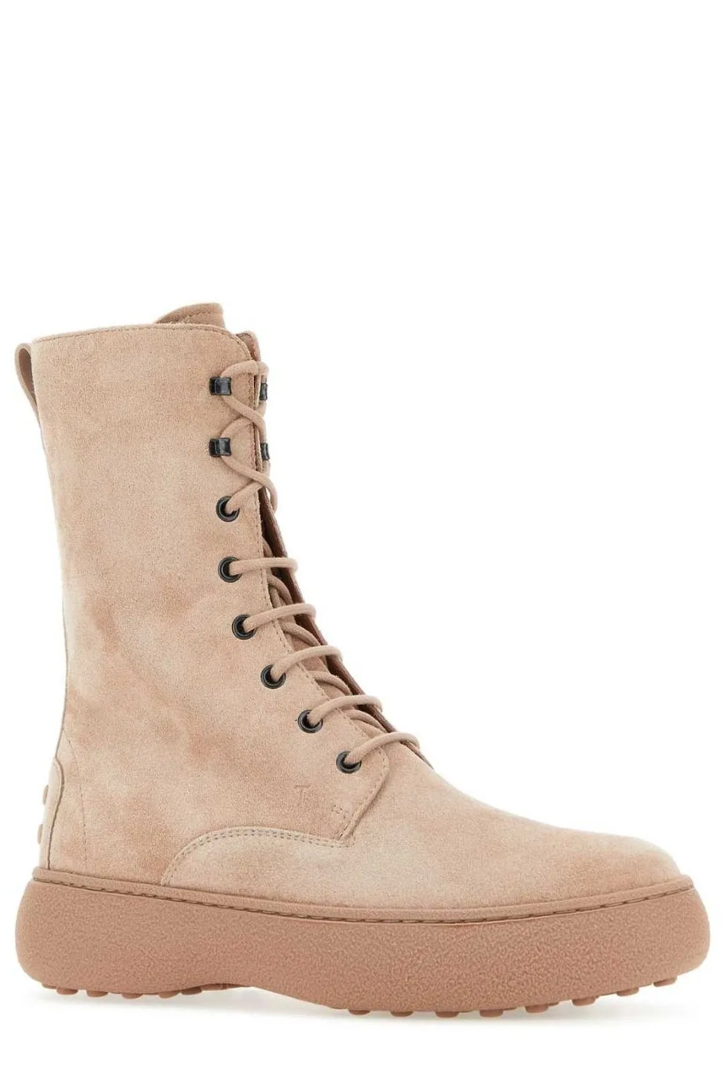 Tod's Wg Round Toe Ankle Boots