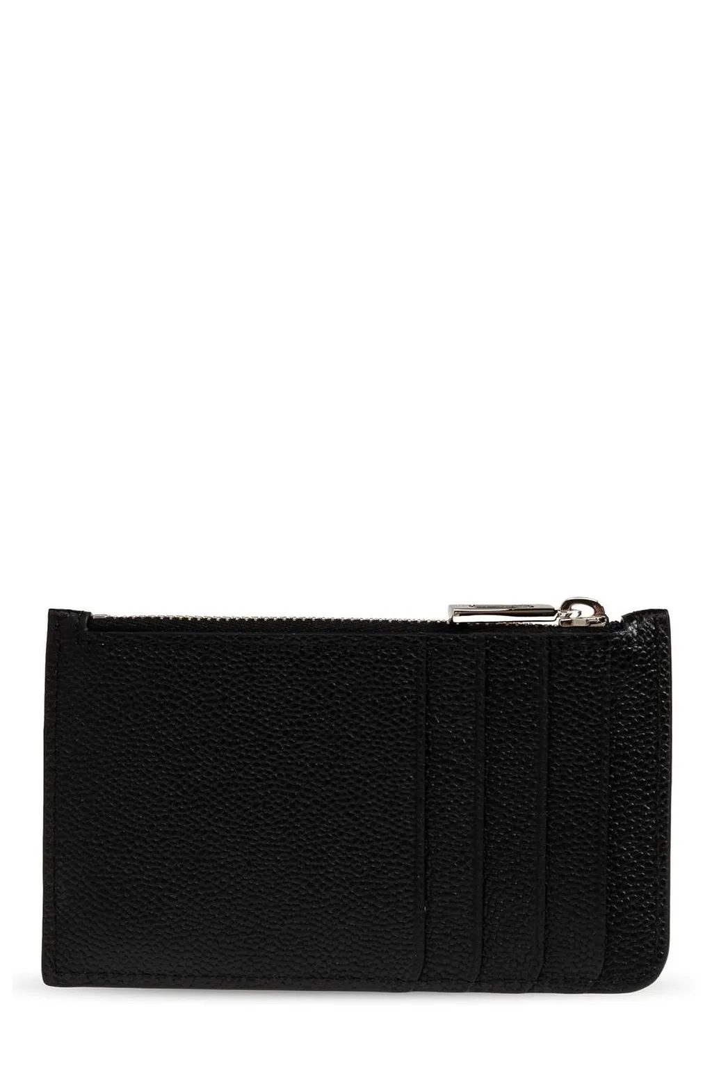 Tod's Logo Plaque Zip-Up Card Holder