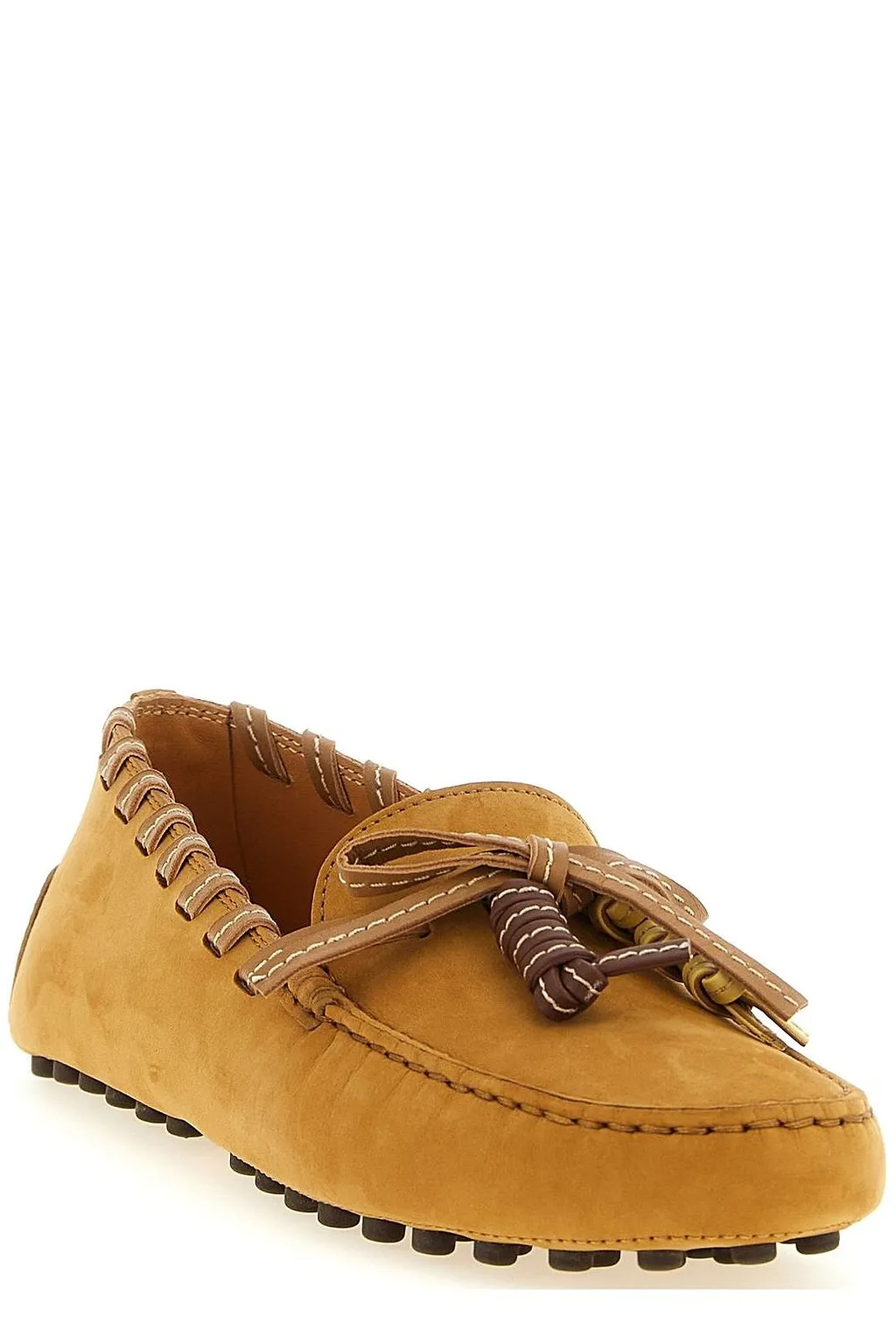 Tod's Bow-Detailed Slip-On Loafers