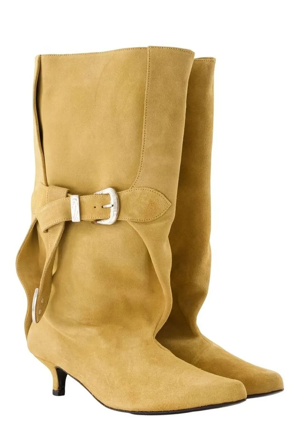 Toga Pulla Aj 1508 Buckle Mid-Heel Boots