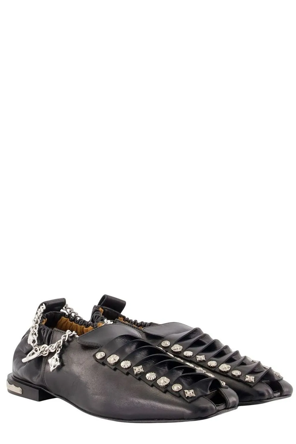 Toga Pulla Aj 1515 Studded Flat Shoes