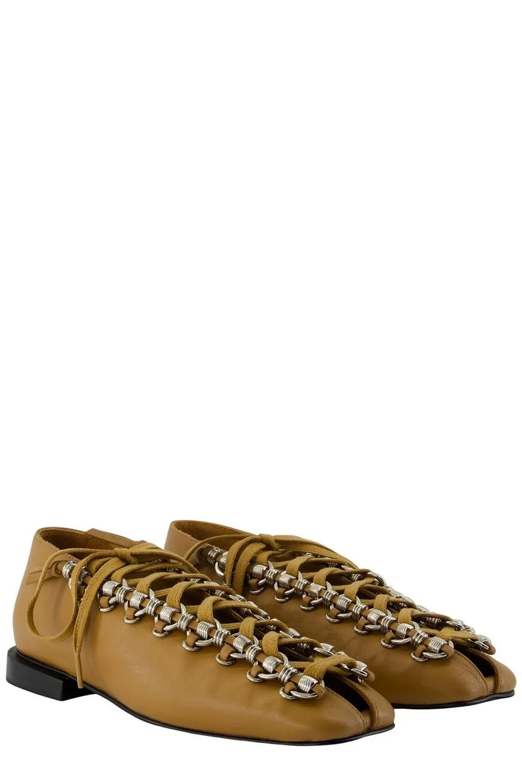 Toga Pulla Aj Lace-Up Ballet Flats