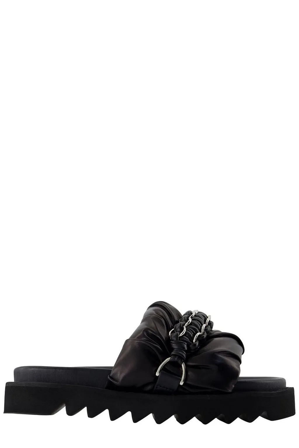 Toga Pulla Chain-Detail Flat Sandals