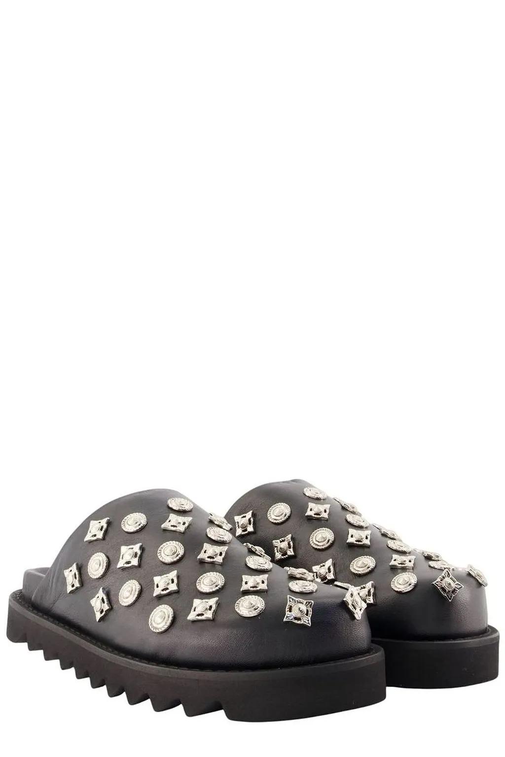 Toga Pulla Studded Platform Mules